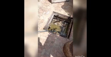 bloqueo en colector general del edificio