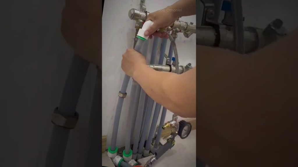 lavado de tuberías con agua a presión