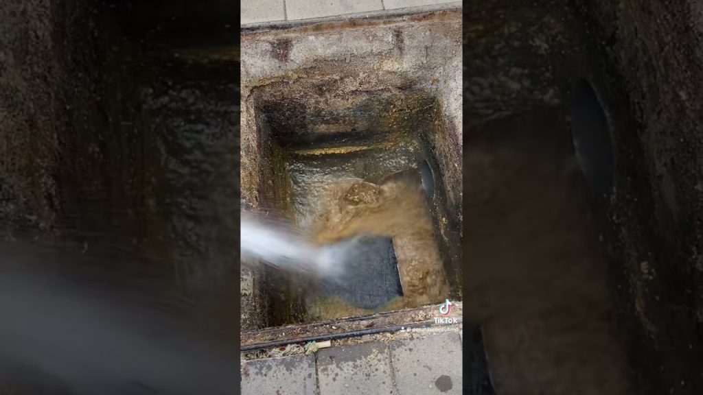 limpieza de arqueta de aguas residuales