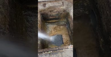 limpieza de arqueta de aguas residuales