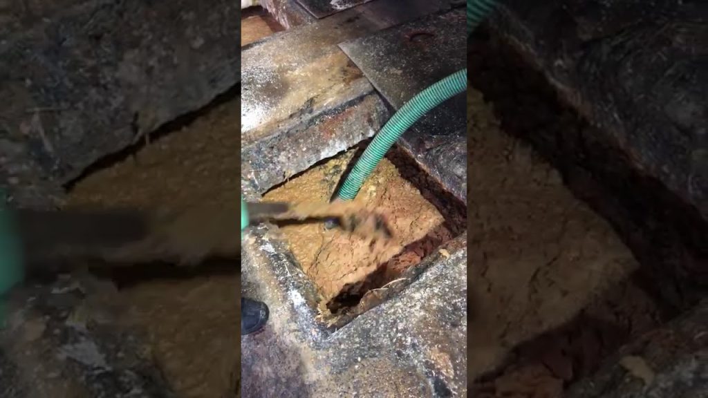 retirada de lodos en arqueta colapsada